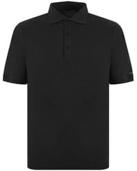 People Of Shibuya - Schwarzes baumwoll-poloshirt klassischer stil - Lyst