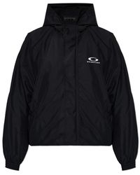 Balenciaga - Oversized Jas Met Capuchon - Lyst