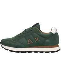 Sun 68 - Schoenen ,Groen ,Nylon Groene Tom Solid Nylon Sneakers - Lyst