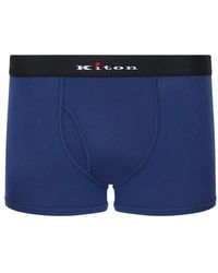Kiton - Ondergoed ,Blauw ,Bottoms - Lyst