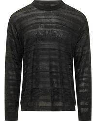 Laneus - Round-Neck Knitwear - Lyst
