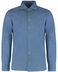 Borriello - Denim Overhemd - Lyst