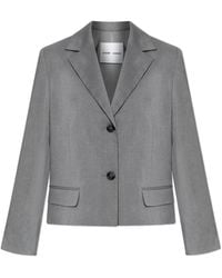 Samsøe & Samsøe - Jassen ,Grijs ,Sarila Blazer - Lyst
