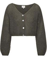 American Dreams - Cornelia Cropped Cardigan - Lyst