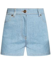 Farfetch Kleidung Hosen & Jeans Kurze Hosen Shorts Crochet-pocket denim shorts 