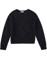 Zanone - Truien & Vesten ,Blauw ,Ronde Hals Shirt - Lyst