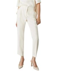 Marella - Broeken ,Katoen Cropped Broek - Lyst