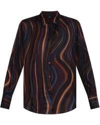 Paul Smith - Shirt Met Een Gestreept Motief - Lyst