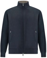 Paul & Shark - Hoodies & Sweatvesten ,Blauw ,26411727 Zip-Through - Lyst