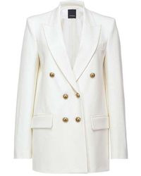 Pinko Chinotto Stitch Jacket3 - Wit