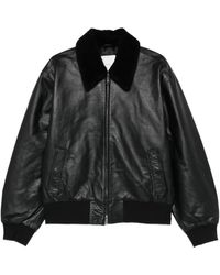 Calvin Klein - Leather Jackets - Lyst