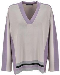 Elena Miro - V-Neck Knitwear - Lyst