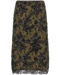 Le twins - Midi Skirts - Lyst