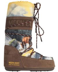 Moon Boot - Icon High Postcard Boots - Lyst