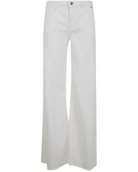 Blumarine - Jeans Wide-Leg - Lyst