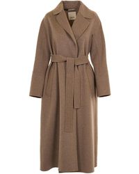Max Mara - Belted Coats - Lyst