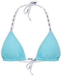 Moschino - Triangle Bikini Top - Lyst