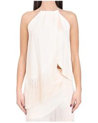 SIMONA CORSELLINI - Sleeveless Tops - Lyst