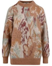 SOLOTRE - Round-Neck Knitwear - Lyst