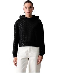 ARMANI EXCHANGE - Sweatshirt Met All-Over Print - Lyst