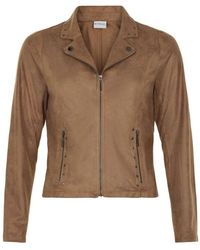 iN FRONT - Jassen ,Bruin ,Polyester Stijlvolle Mapelina Jas - Lyst