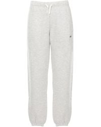 Autry - Broeken ,Grijs ,Katoen Embroidered Logo Trainingsbroeken - Lyst