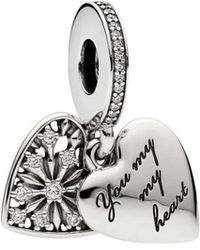 PANDORA - Heart Of Winter Dangle Charm - Lyst