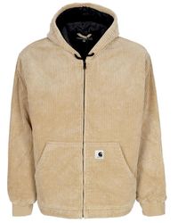 Carhartt - Velvet Millen Jas Met Verstelbare Capuchon - Lyst