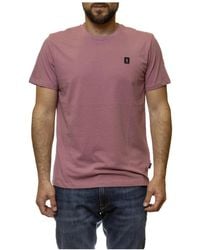 Refrigue - Tops ,Paars ,Katoen Icon Patch T-Shirt - Lyst