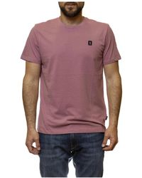 Refrigue - Tops ,Paars ,Katoen Icon Patch T-Shirt - Lyst