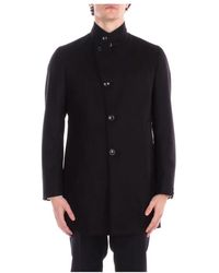 Tagliatore - Jassen ,Zwart ,Katoen Gordon Coat - Lyst