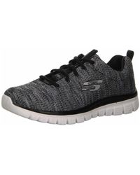 Skechers - Moderner Grauer Damen Sneaker - Lyst