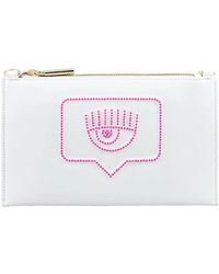 Chiara Ferragni - Handbags,schwarze handtasche mit signiertem staubbeutel - Lyst