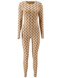 Marine Serre - Jersey Moon Lange Jumpsuit - Lyst