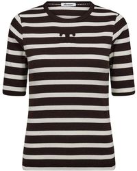 co'couture - Grannycc Rib Emb Ss T-Shirt - Lyst
