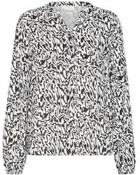 Kaffe - Grafische Lijnen Blouse Met V-Hals - Lyst