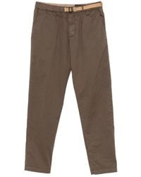 White Sand - Slim-Fit Trousers - Lyst