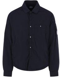 C.P. Company - Chrome-R Padded Lens Overshirt - Lyst
