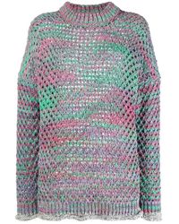 The Attico - Round-Neck Knitwear - Lyst