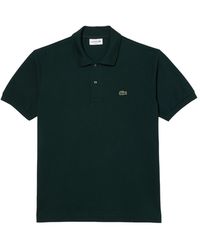 Lacoste - Grüne t-shirts und polos,klisches polo shirt - Lyst