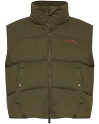 DSquared² - Jassen ,Groen ,Katoen Gewatteerd Vest - Lyst