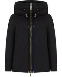 Moorer - Ermione Korte Jas Met Capuchon - Lyst