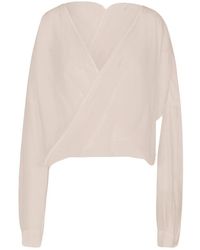Jucca - Stilvolle bluse mit einzigartigem design - Lyst