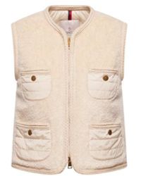 Moncler - Jassen ,Katoen Mimosas Vest - Lyst