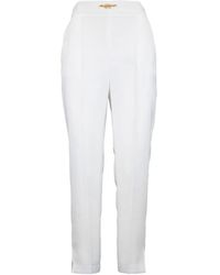 Elisabetta Franchi - Straight Trousers - Lyst