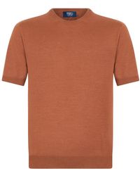 Fedeli - Kurzarmpullover - Lyst