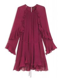 BOSS - Short Dresses - Lyst