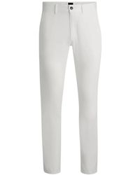 HUGO - Slim Fit Chino Broek - Lyst