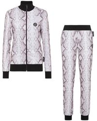 Philipp Plein - Triacetate Jogging Trainingspak: Top/Broek Pitone - Lyst