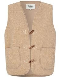 Lolly's Laundry - Teddyweste Mit V-Ausschnitt Und Taschen - Lyst